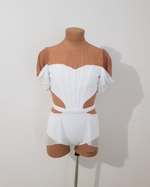 Celine Leotard Base - White